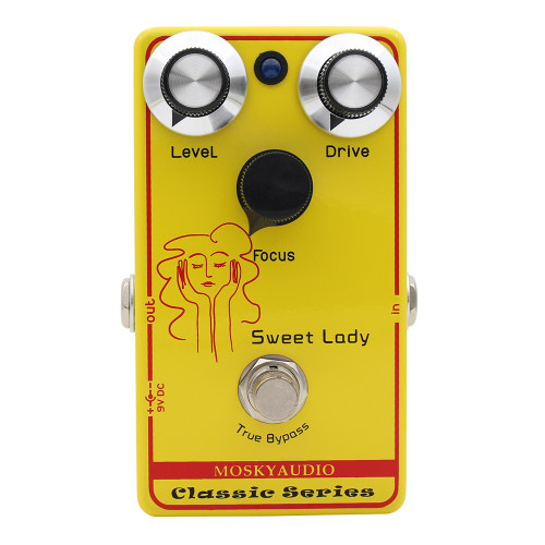 MOSKYaudio SWEET LADY DISTORTION 经典手工失真效果器 乐器配件