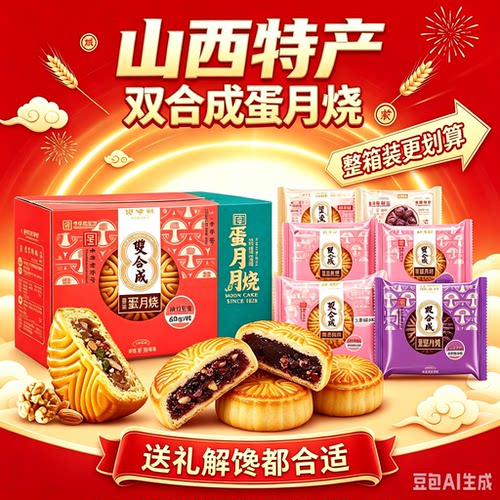双合成蛋月烧山西特产