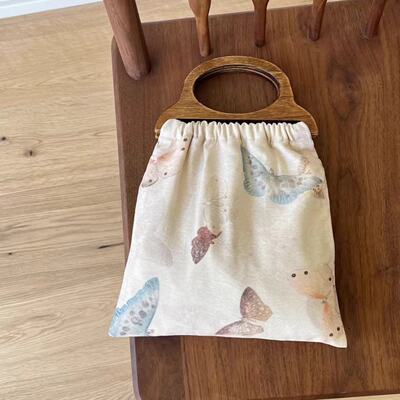 原创古风蝴蝶古装汉服女包