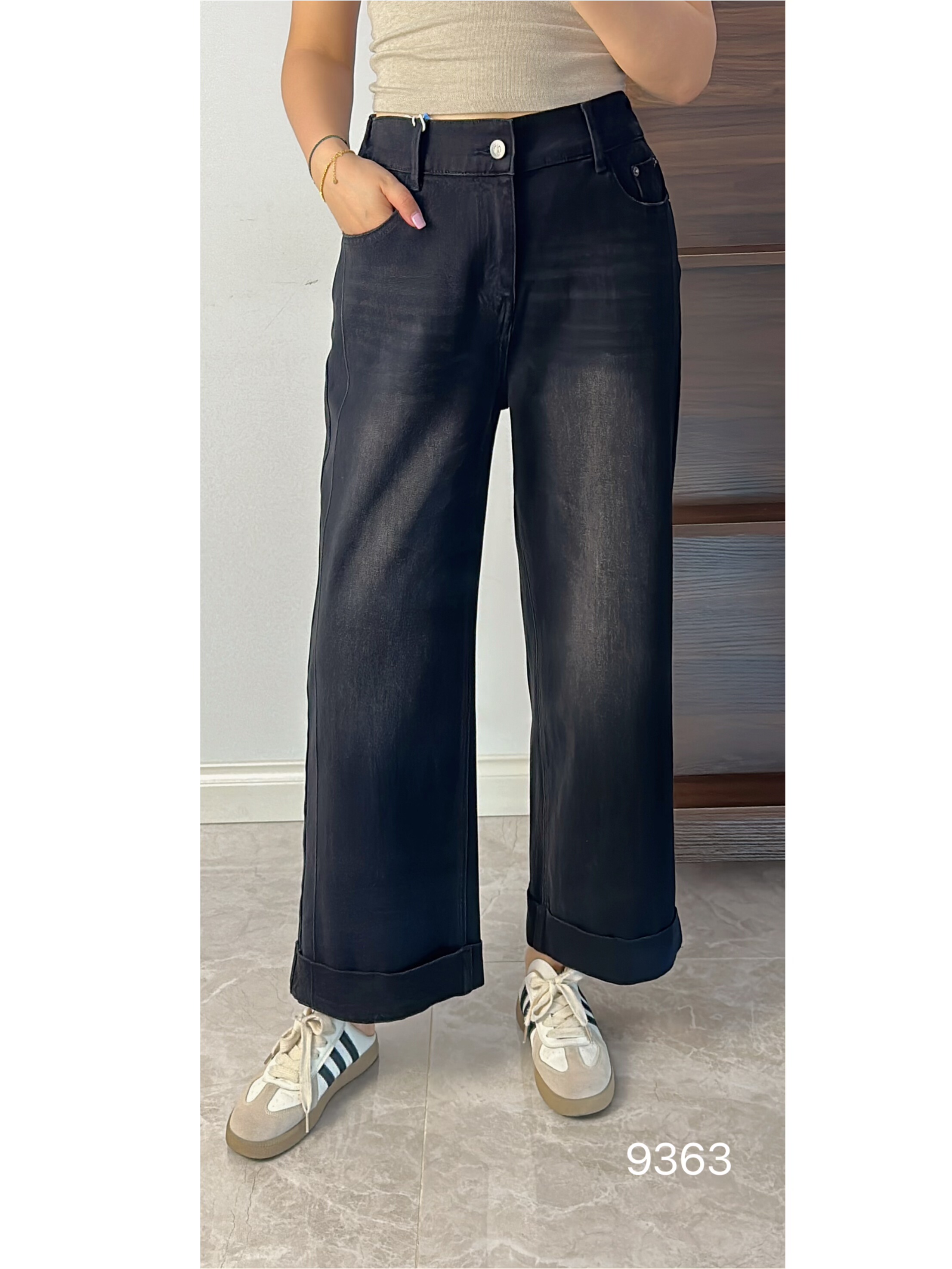 诺达思9363春加大码牛仔裤女 四面弹高腰收腹通勤九分奶奶裤,女装/女士精品,大码裤装,淘宝优惠券,粉丝福利购,淘宝优惠卷