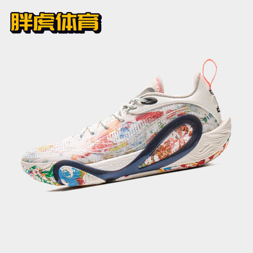 李宁 DLO1 拉塞尔一代  减震防滑耐磨男子低帮篮球鞋 ABPV009-3