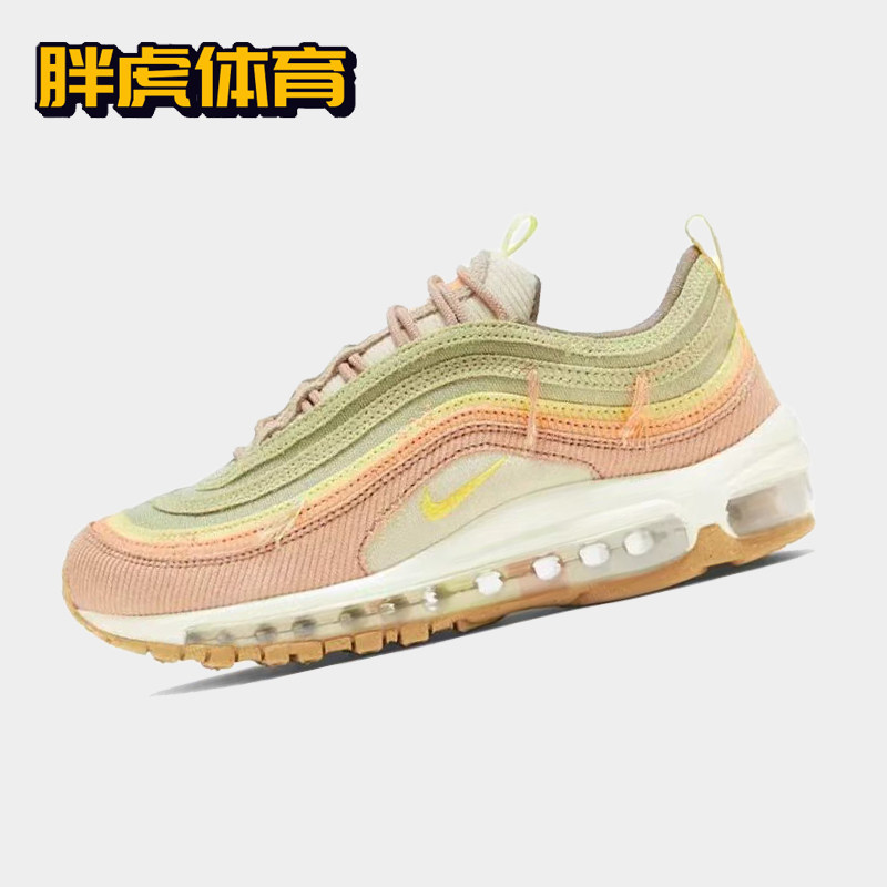 nike air max 97 灯芯绒气垫减震女子运动休闲跑步鞋 dq5073-381