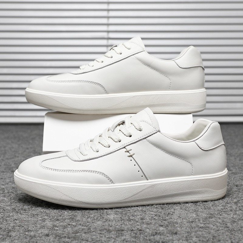 有范男鞋夏天小白鞋舒适透气清爽简约百搭小清新不臭脚牛皮潮板鞋,流行男鞋,休闲板鞋,淘宝优惠券,粉丝福利购,淘宝优惠卷