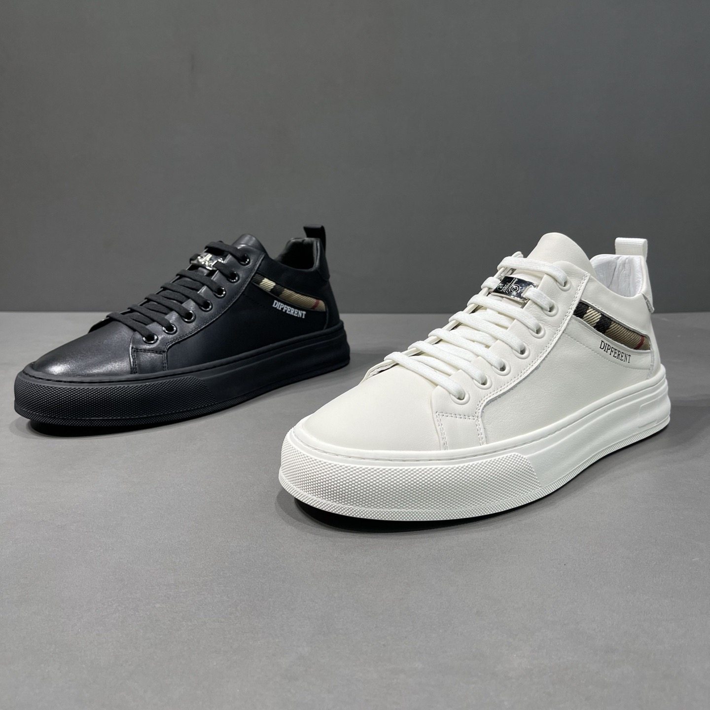 有范男鞋2026早春系带休闲小白鞋简约百搭不臭脚网红牛皮时尚板鞋