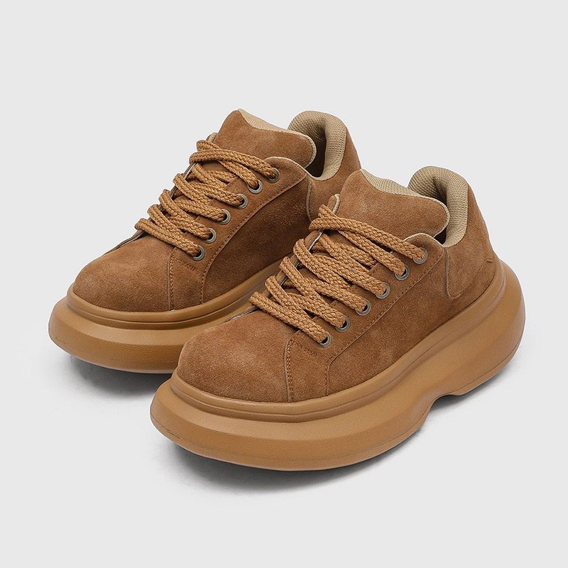 有范男鞋春季厚底增高面包鞋翻毛皮个性另类2026发型师时尚潮板鞋,流行男鞋,休闲板鞋,淘宝优惠券,粉丝福利购,淘宝优惠卷