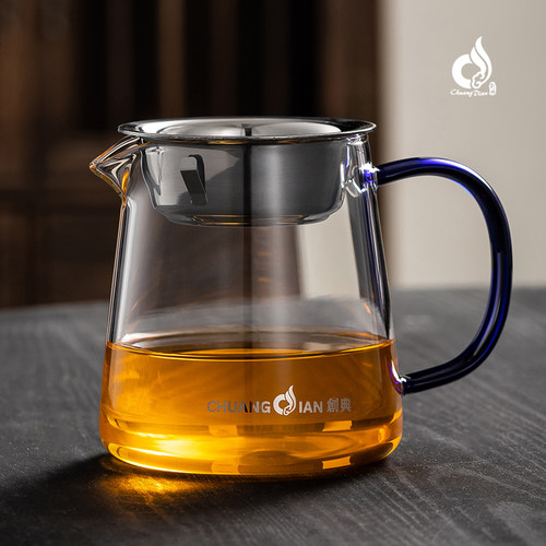 公道杯大号茶具玻璃套装