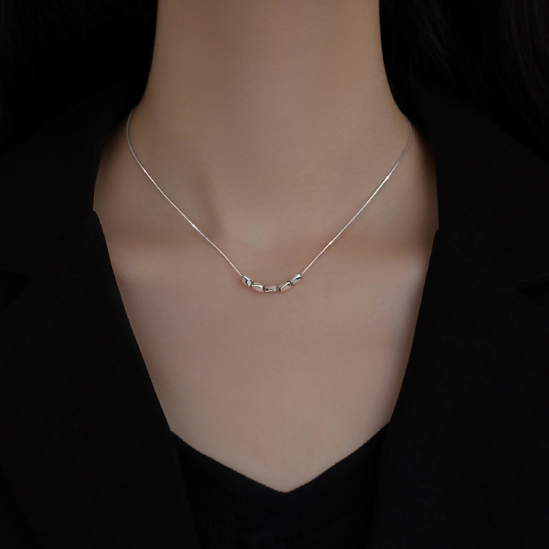 Loga.Py转运珠不规则方块项链