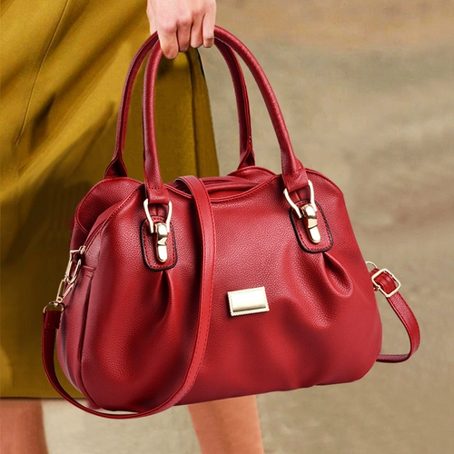 Кожаная универсальная сумка на одно плечо, сумка через плечо, Гонконг, коллекция 2023, из натуральной кожи