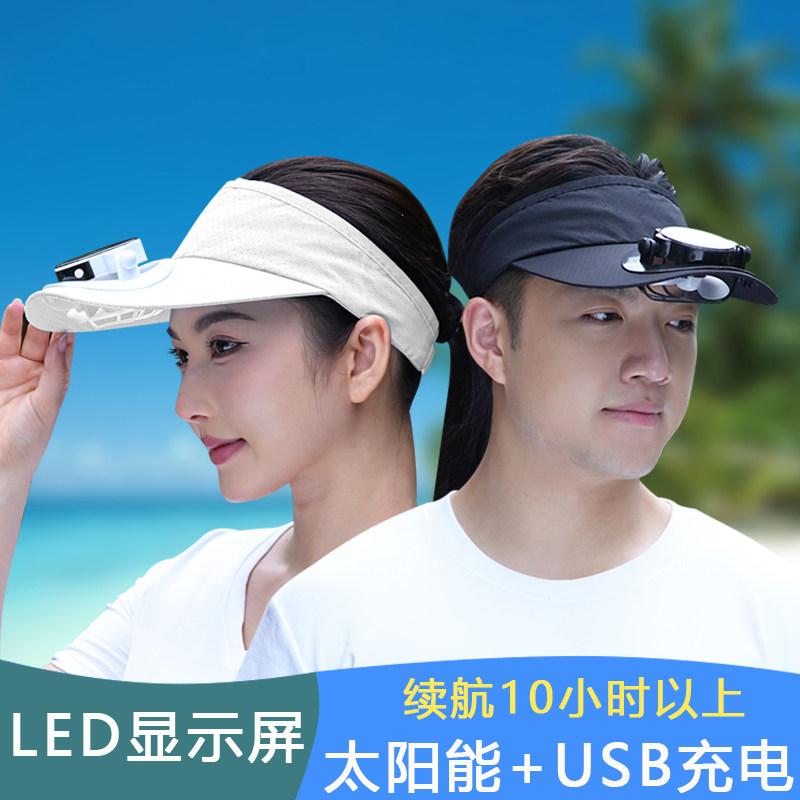 带风扇的帽子潮男女太阳能充电风扇帽防晒棒球帽韩版鸭舌帽夏季,服饰配件/皮带/帽子/围巾,帽子,淘宝优惠券,粉丝福利购,淘宝优惠卷