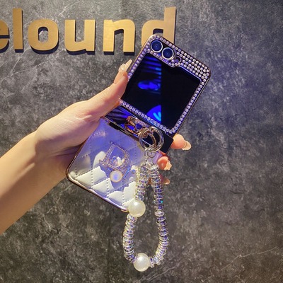 三星ZFlip7/6/5手机壳新款小香风