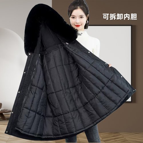 可拆卸内胆一衣三穿派克服女