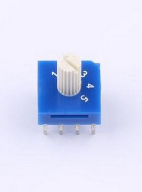 RS8157H 旋转开关 旋转选择开关 1-5档 插件-8P,9.9x9.9mm
