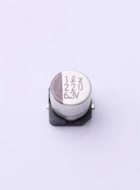 RVZ-6V221MF61U-R2 贴片型铝电解电容 220uF 6.3V SMD,D6.3xL5.8m
