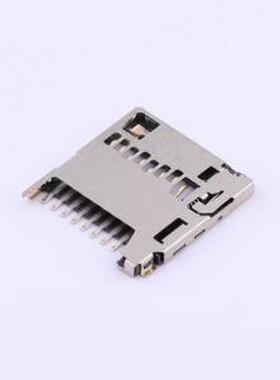 TF-108-ARP10 SD卡/存储卡连接器 自弹式 MicroSD卡(TF卡) 卡座 S