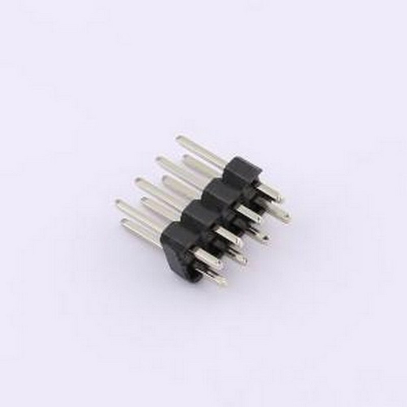IPCP254M08PB28V 排针 2x4P 间距:2.54mm 方针 直插 插件,P=2.54m