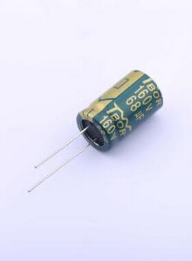 CV680LKC20B 直插铝电解电容 68uF5%~+20% 160V 插件,D13xL20mm