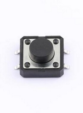 HX TS126TP 250gf 009 轻触开关 12x12x6mm 立贴 轻触开关 插件,1
