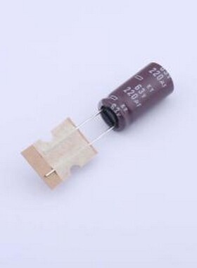 EKY-630ETD221MJ20S 直插铝电解电容 220uF ±20% 63V 插件,D10xL