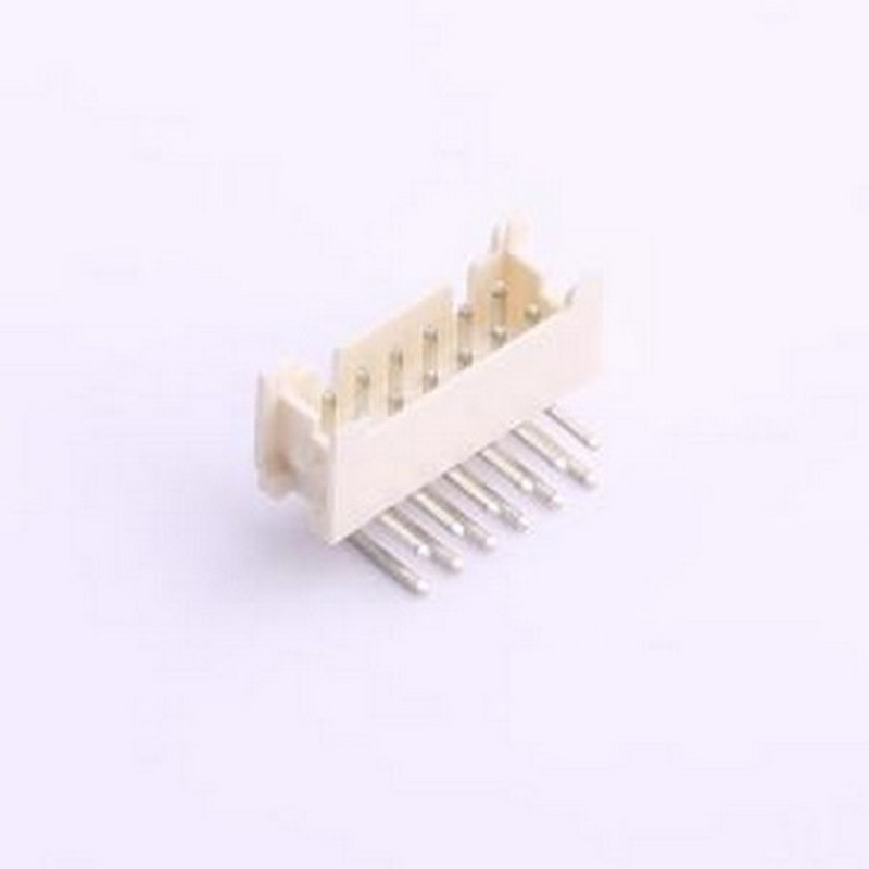 HX20017-12WAP WH 线对板针座 2x6P 间距:2mm 弯插 白色 弯插,P=2