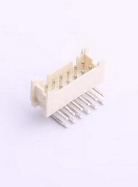 HX20017-12WAP WH 线对板针座 2x6P 间距:2mm 弯插 白色 弯插,P=2