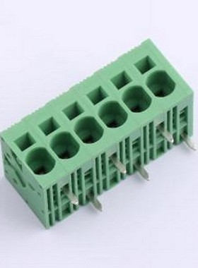 KF205RB-7.5-6P 弹簧式接线端子 KF205RB-7.5-6P P=7.5mm