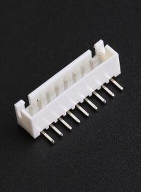 8821WR-09P 线对板针座 2.50mm?线对板连接器(JST?XH)针座,90度,V