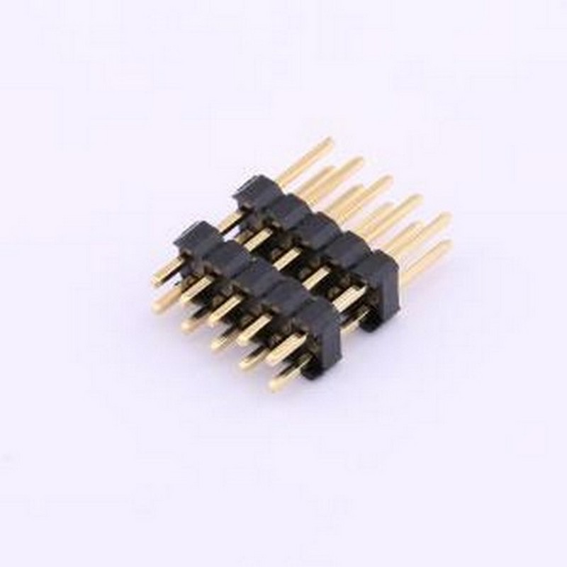X6522WV-2x05H-C60D30-E80 排针 2x5P 间距:2.54mm 方针 插件,P=2