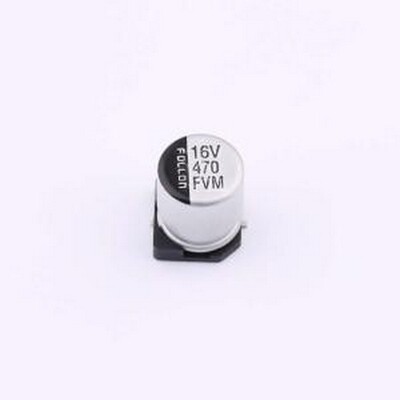 EFVM016ADA471M0677 贴片型铝电解电容 470uF ±20% 16V SMD,D6.3