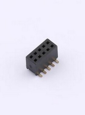 B127US-WS05P 排母 1.27FH H4.3 2x5Pin SMT U型PC4.8 PB4.6 6T S