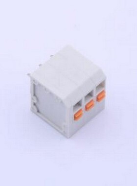 KF239-3.81-3P 弹簧式接线端子 1x3P 3.81mm 每排P数:3 排数:1 插