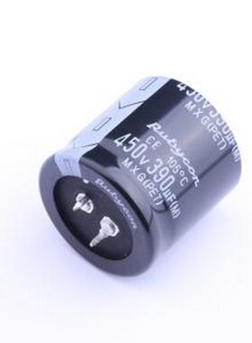 450MXG390MEFCSN35X35 牛角型电解电容 390uF ±20% 450V 插件,D3