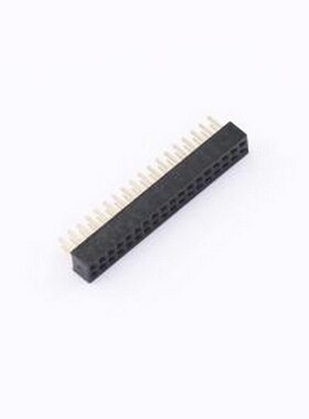 PM1.0-UP1S-18A 排母 1.0FH H2.0 2x18Pin 180度W2.5 U型 PC2.0 6