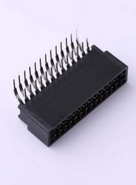 ER26BGFBK 金手指连接器 2.54mm P数:26P 弯插,P=2.54mm