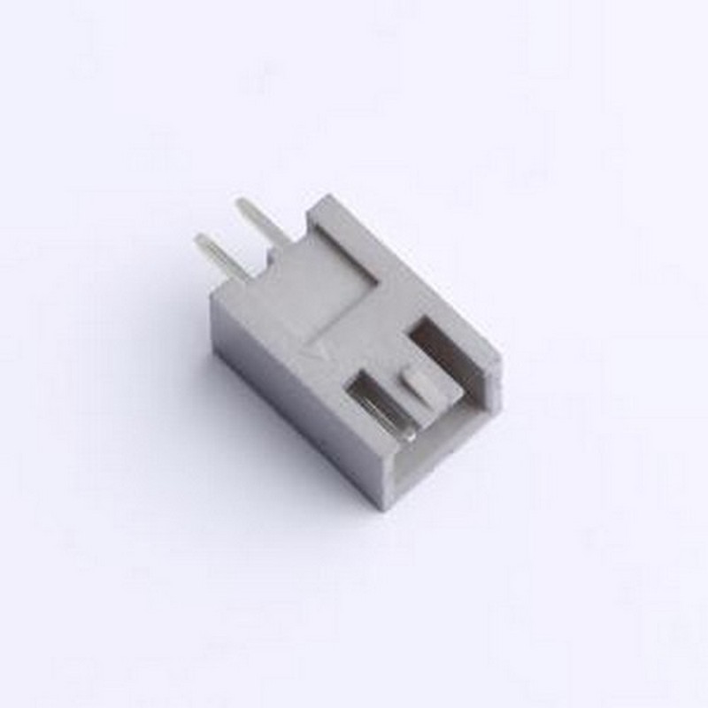 TJC3B-H-2A-11.2-GY 线对板针座 1x2P 间距:2.5mm 直插 插件,P=2.