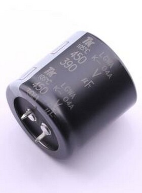 2WLGWA391M6R35B 牛角型电解电容 390uF ±20% 450V 插件,D35xL35