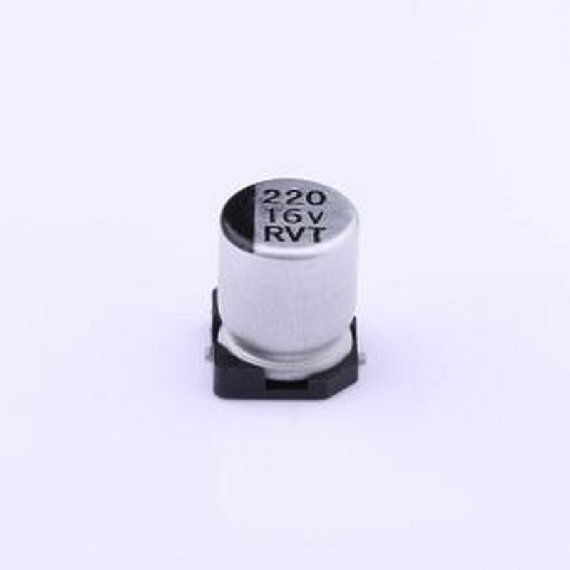 RVT1C221M0607 贴片型铝电解电容 220uF ±20% 16V SMD,D6.3xL7.7