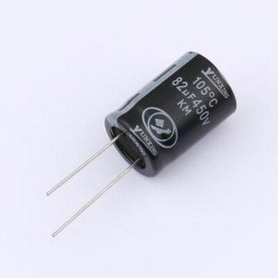 EKM2WM820M27OTBVZC 直插铝电解电容 82uF ±20% 450V 插件,D18xL