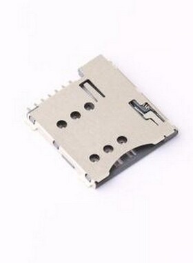 MICRO SIM 7P H1.35 SIM卡连接器 自弹式 MicroSIM卡 卡座 SMD