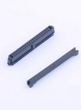 X1270H2-2x20-PTV01 IDC刺破式连接器(牛角/简牛) 俩件套 P=1.27m