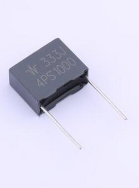 4PS333J3A6AA615MA1 聚丙烯膜电容(CBB) 33nF ±5% 1kV 插件,P=15