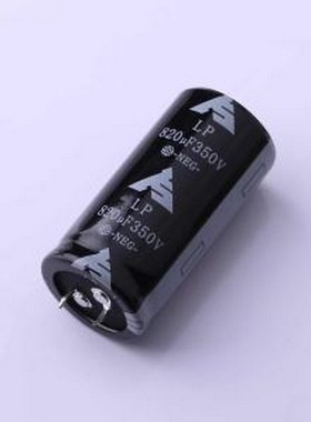 LPH821M30060FVA 牛角型电解电容 820uF ±20% 350V 插件,D30xL60