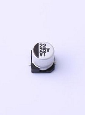 VT1E220MC054000CE0 贴片型铝电解电容 22uF ±20% 25V SMD,D5xL5