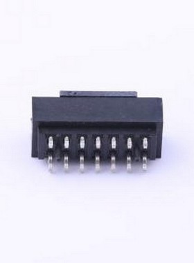 Z-S312114MBBR20 IDC刺破式连接器(牛角/简牛) 2mm 2x7P 排数:2