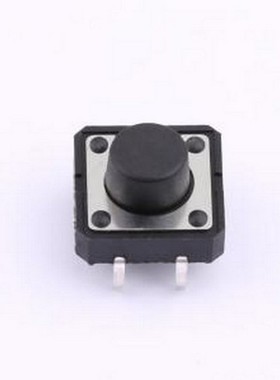 HX TS127CJ 250gf 009 轻触开关 12x12x7mm 立插 轻触开关 插件,1