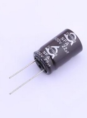 NFA 500V22 M 16*25 直插铝电解电容 22uF ±20% 500V 插件,D16xL