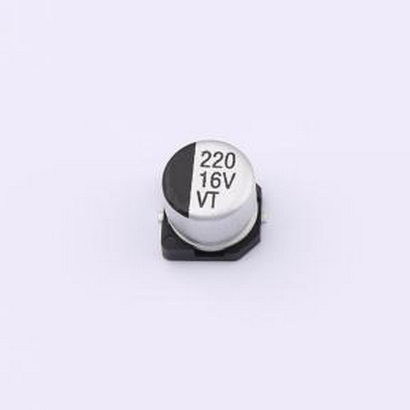 VT1C221M0605 贴片型铝电解电容 220uF ±20% 16V SMD,D6.3xL5.4m