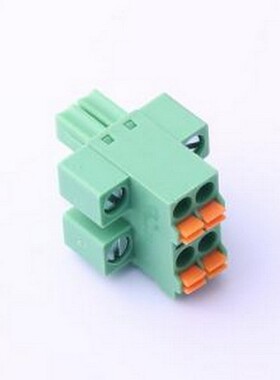 KF2EDGKNHM-3.5-2*2P 插拔式接线端子 螺丝固定 2x2P 3.5mm 排数: