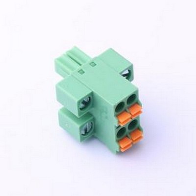 KF2EDGKNHM-3.5-2*2P 插拔式接线端子 螺丝固定 2x2P 3.5mm 排数: