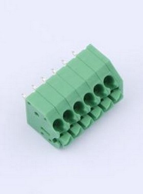 1985001 弹簧式接线端子 3.5mm 每排P数:6 排数:1 插件,P=3.5mm