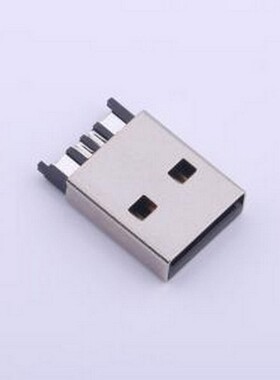 917-111A102DAM0400 USB连接器 Type-A 公 焊线式 黑色